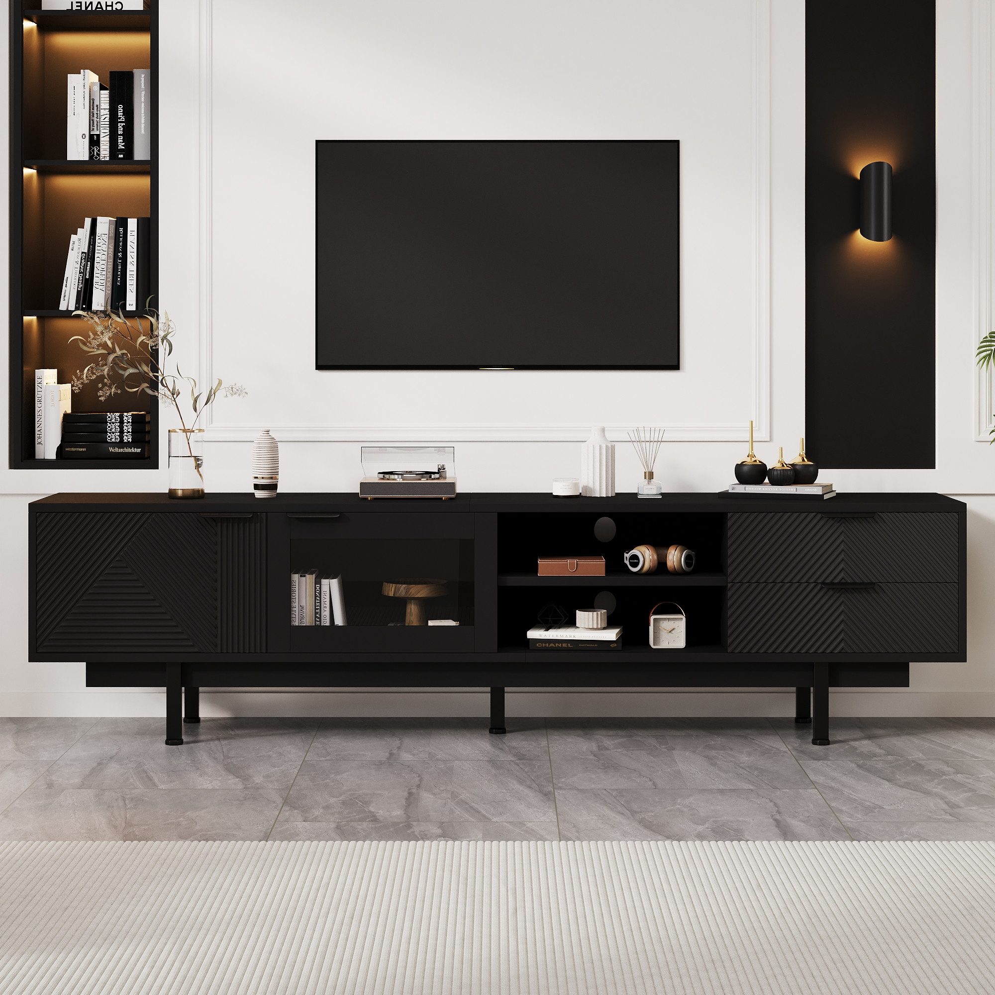 MODFU Lowboard 45kg Tragkraft (Wohnzimmermöbel, TV-Ständer, günstig online kaufen