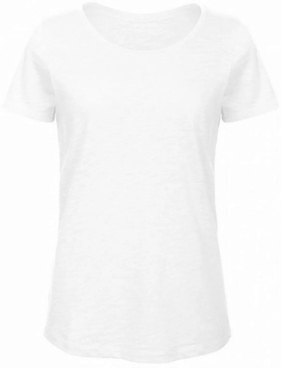 B&C Rundhalsshirt Damen T-Shirt / 100% SLUB Organic Cotton TEE mit Rundhals günstig online kaufen
