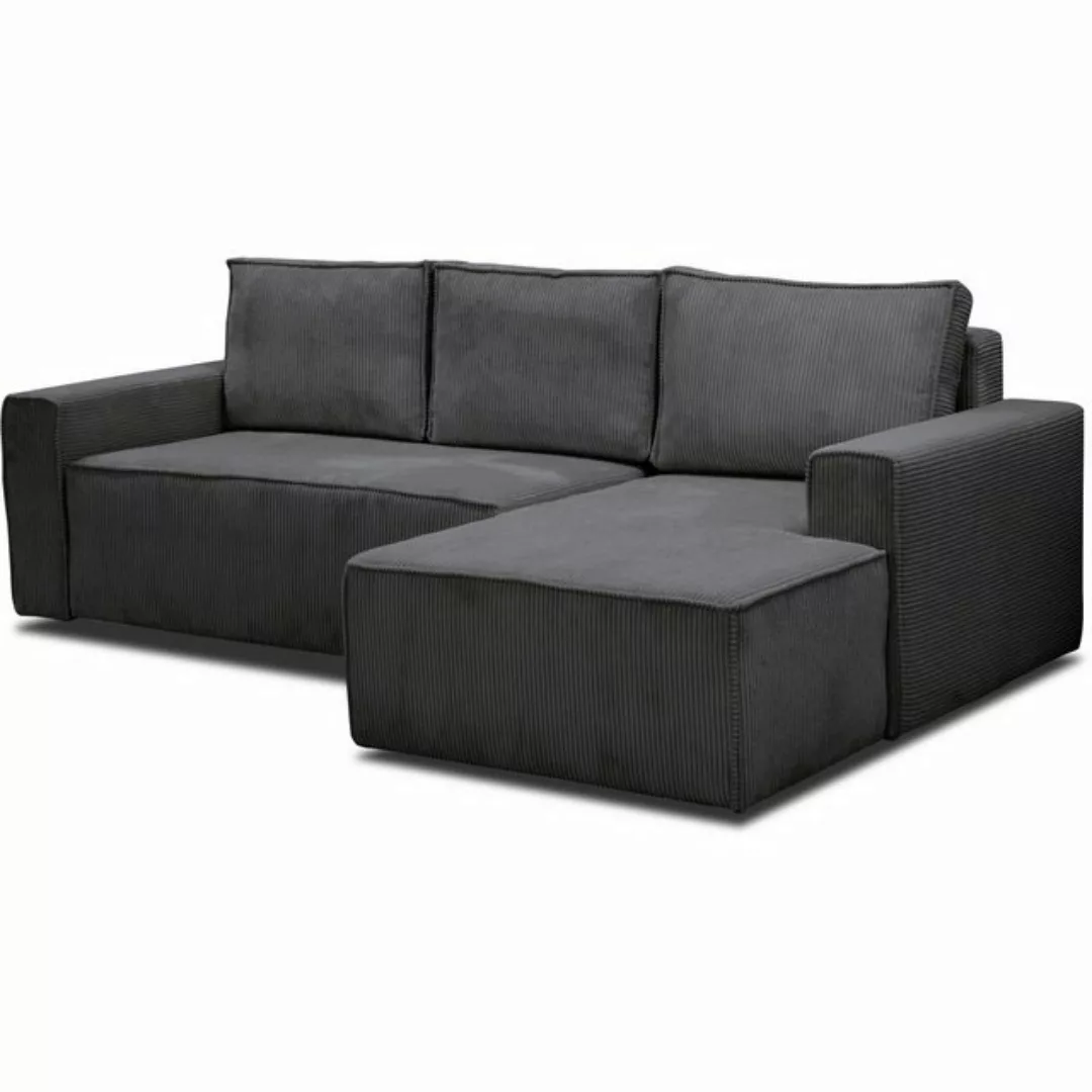 Beautysofa Ecksofa Modernes elegantes bequemes stilvolles Ecksofa BADO, Die günstig online kaufen