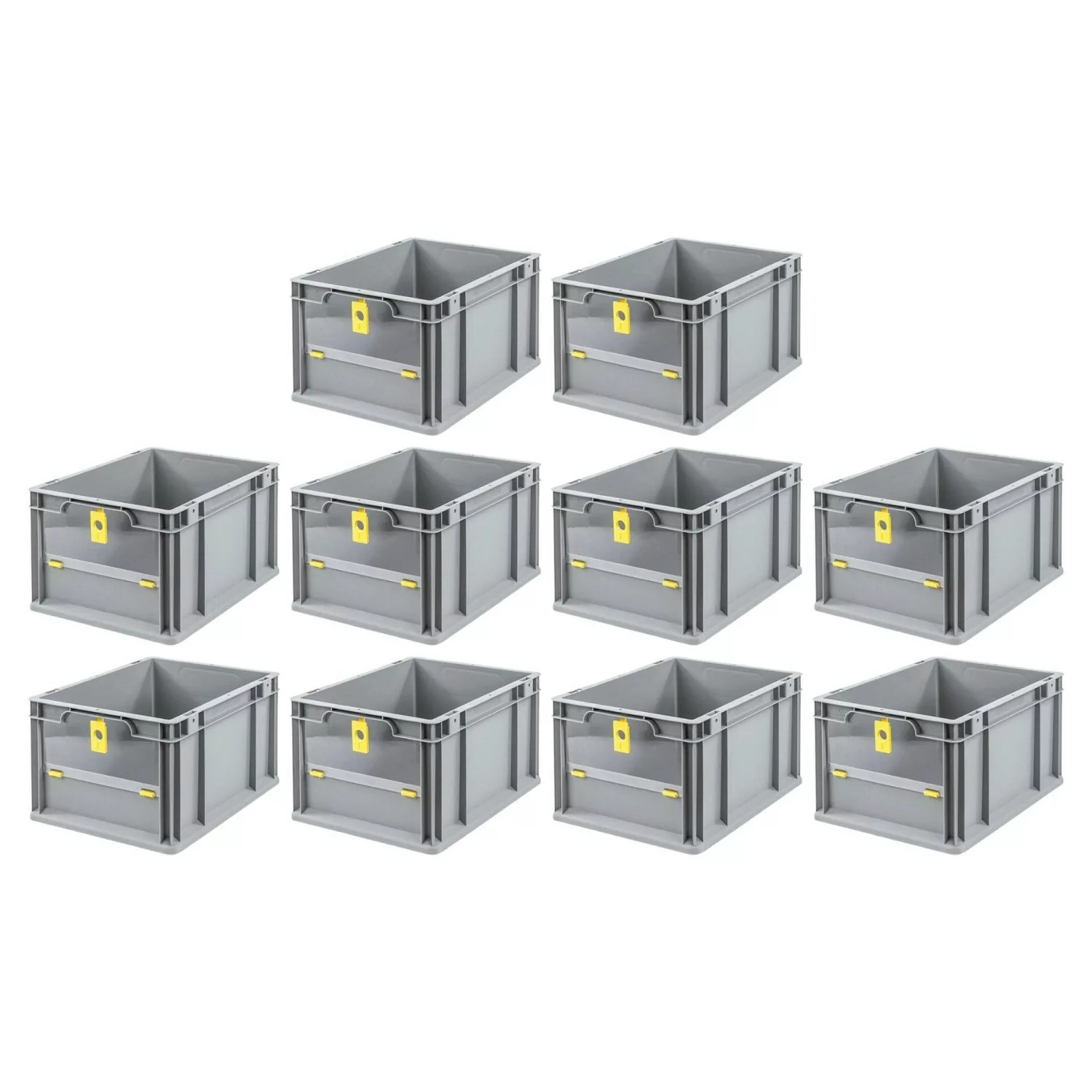 PROREGAL SparSet 10x Eurobox NextGen Insight Cover HxBxT 22 x 30 x 40 20 Li günstig online kaufen