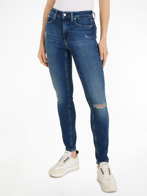 Calvin Klein Jeans Skinny-fit-Jeans HIGH RISE SKINNY in klassischer 5-Pocke günstig online kaufen