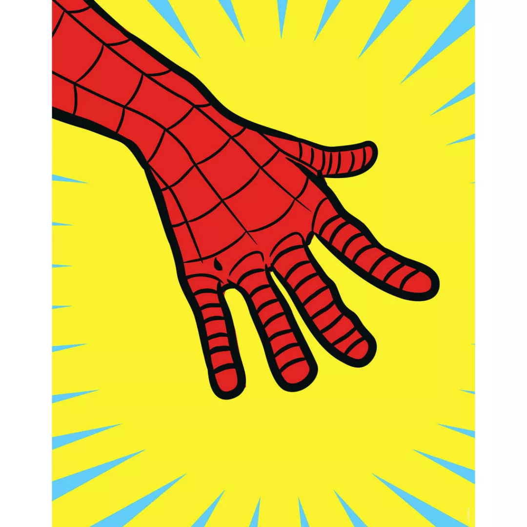 Komar Wandbild "Marvel PowerUp Spider-Man Hand", (1 St.), Deutsches Premium günstig online kaufen