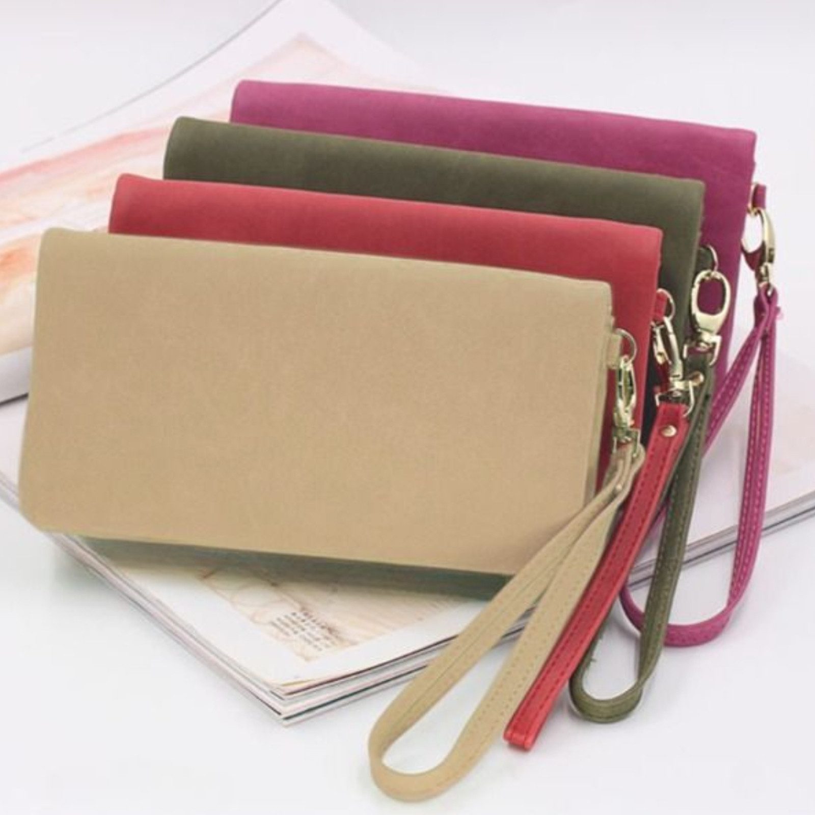 OKWISH Geldbörse Damen Geldtasche Portemonnaie Portmonee günstig online kaufen