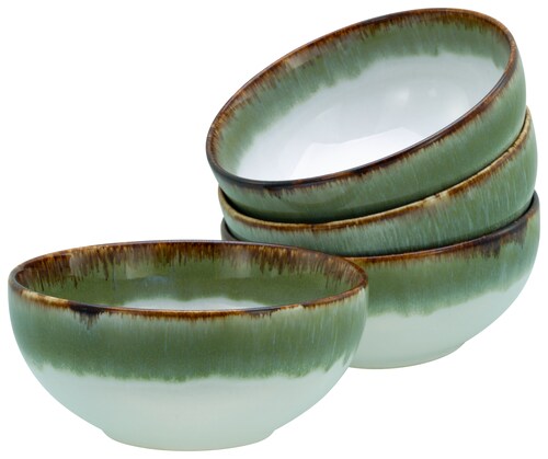 CreaTable Schale »Cascade, Buddha Bowl 17,5 cm 4-tlg«, 4 tlg., aus Steinzeu günstig online kaufen