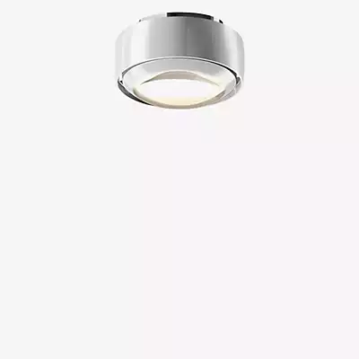 Occhio Più Alto V Volt S60 Deckenleuchte LED, Kopf weiß glänzend/Baldachin günstig online kaufen