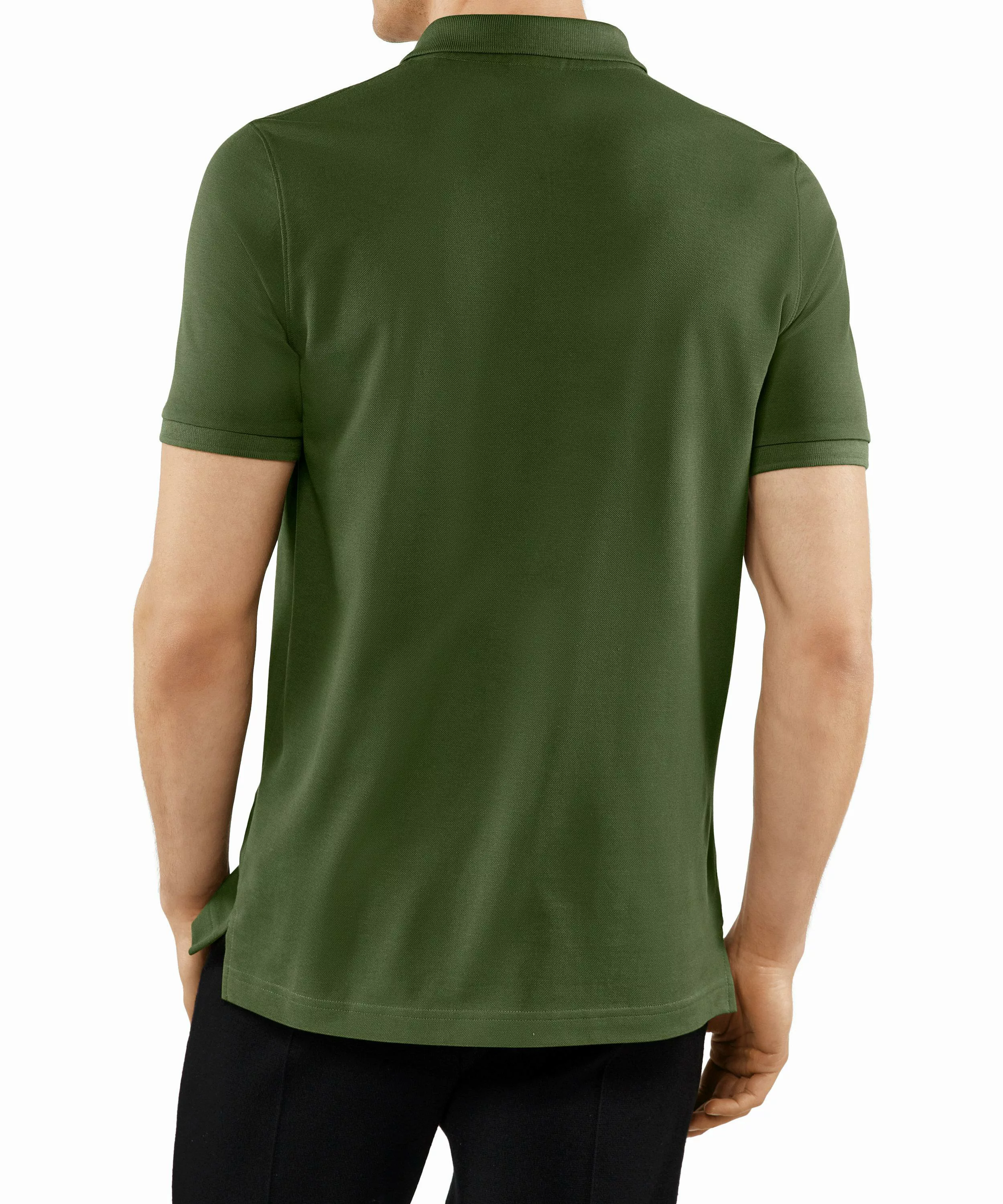 FALKE Polo Shirt Polo, Herren, 4XL, Grün, Struktur, Baumwolle, 62101-793208 günstig online kaufen