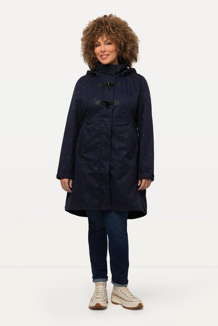 Ulla Popken Softshelljacke Hyprar Softshelljacke Sterne wasserabweisend günstig online kaufen