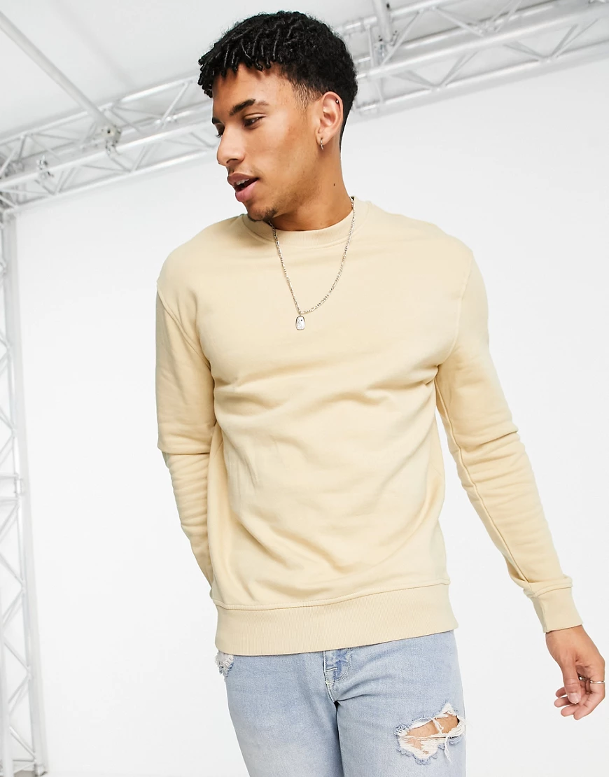 New Look – Sweatshirt in Stein, Kombiteil-Neutral günstig online kaufen