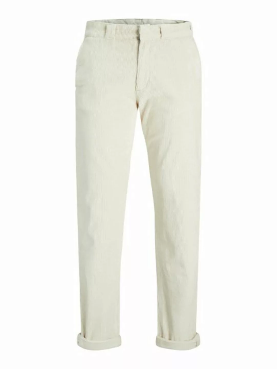 Jack & Jones Cordhose Herren Cord Hose Chino Weiß Braun JPSTKANE JJPABLO CO günstig online kaufen