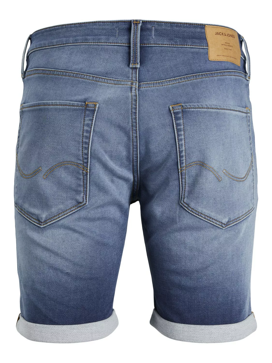 Jack & Jones Herren Jeans Short JJIRICK JJICON GE 633- Relgular Fit - Blau günstig online kaufen