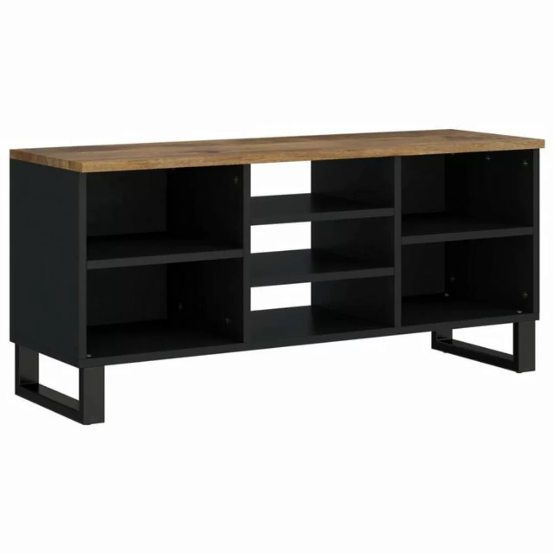 Vidaxl Tv-schrank 100x33x46 Cm Massivholz Mango & Holzwerkstoff günstig online kaufen