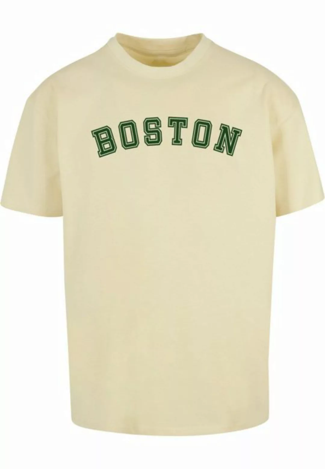 Merchcode T-Shirt Merchcode Herren Boston Heavy Oversize Tee-BY102 (1-tlg) günstig online kaufen