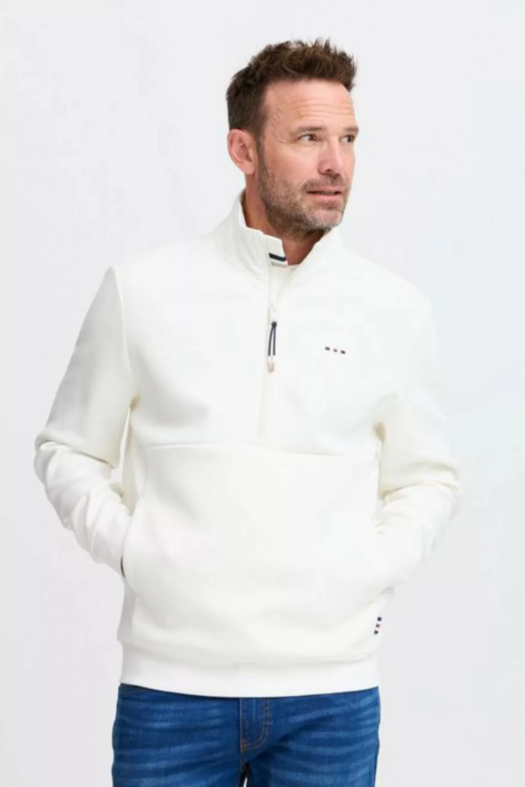 FQ1924 Sweatshirt FQ1924 FQWILLIAM zipneck sweatshirt günstig online kaufen