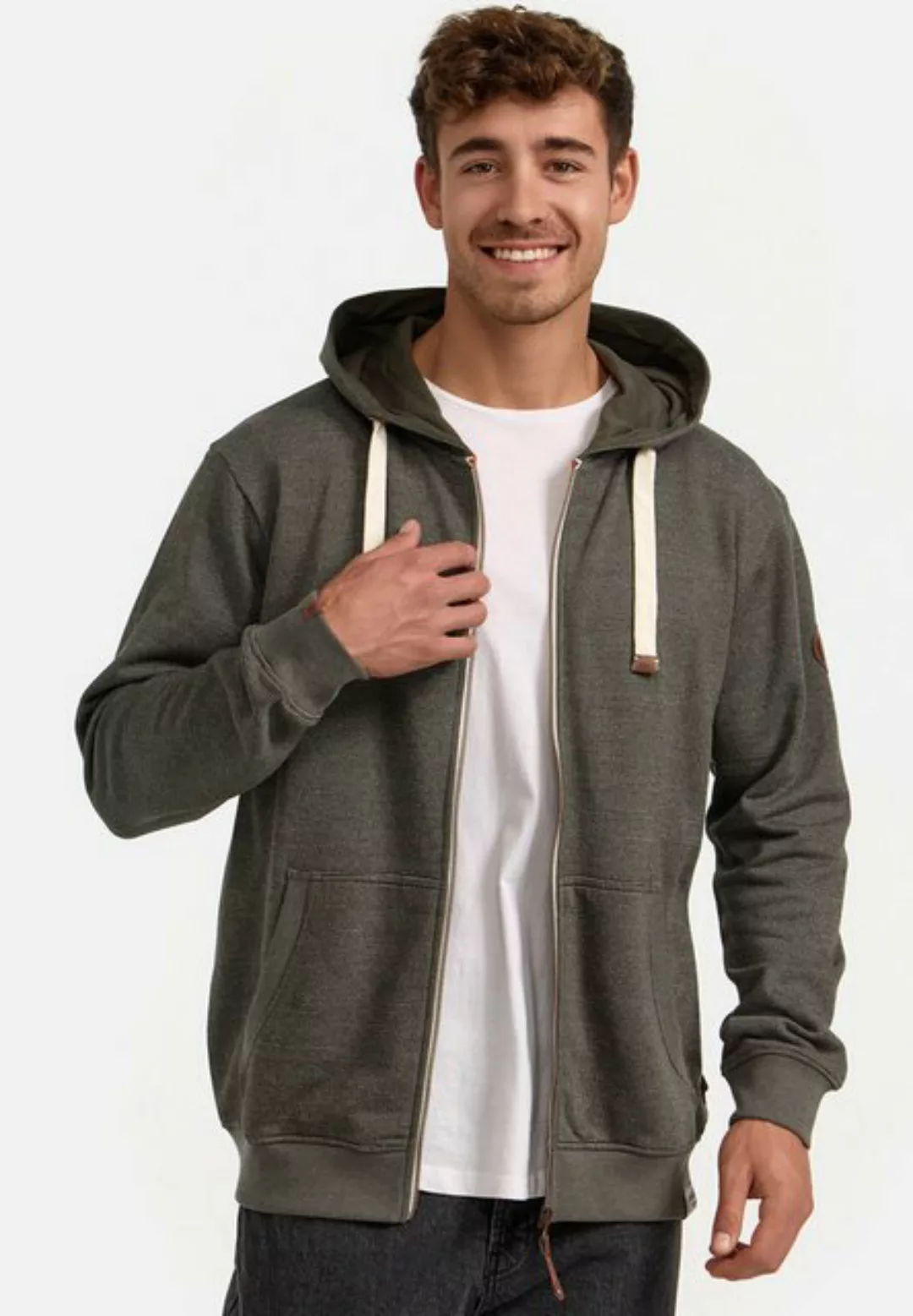 Indicode Sweatjacke INBaustian günstig online kaufen