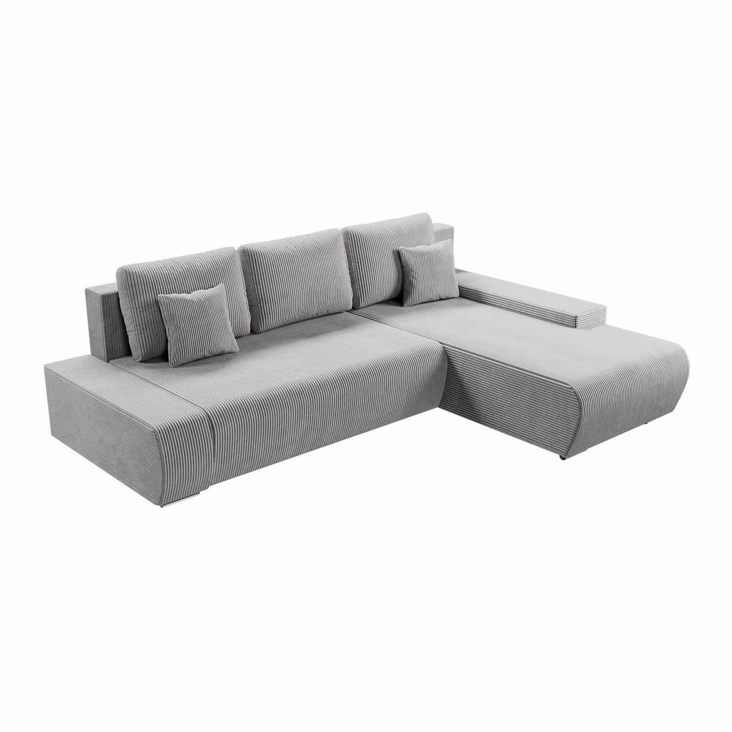 Juskys Ecksofa Iseo, modern, L-Form, Schlaffunktion, günstig online kaufen