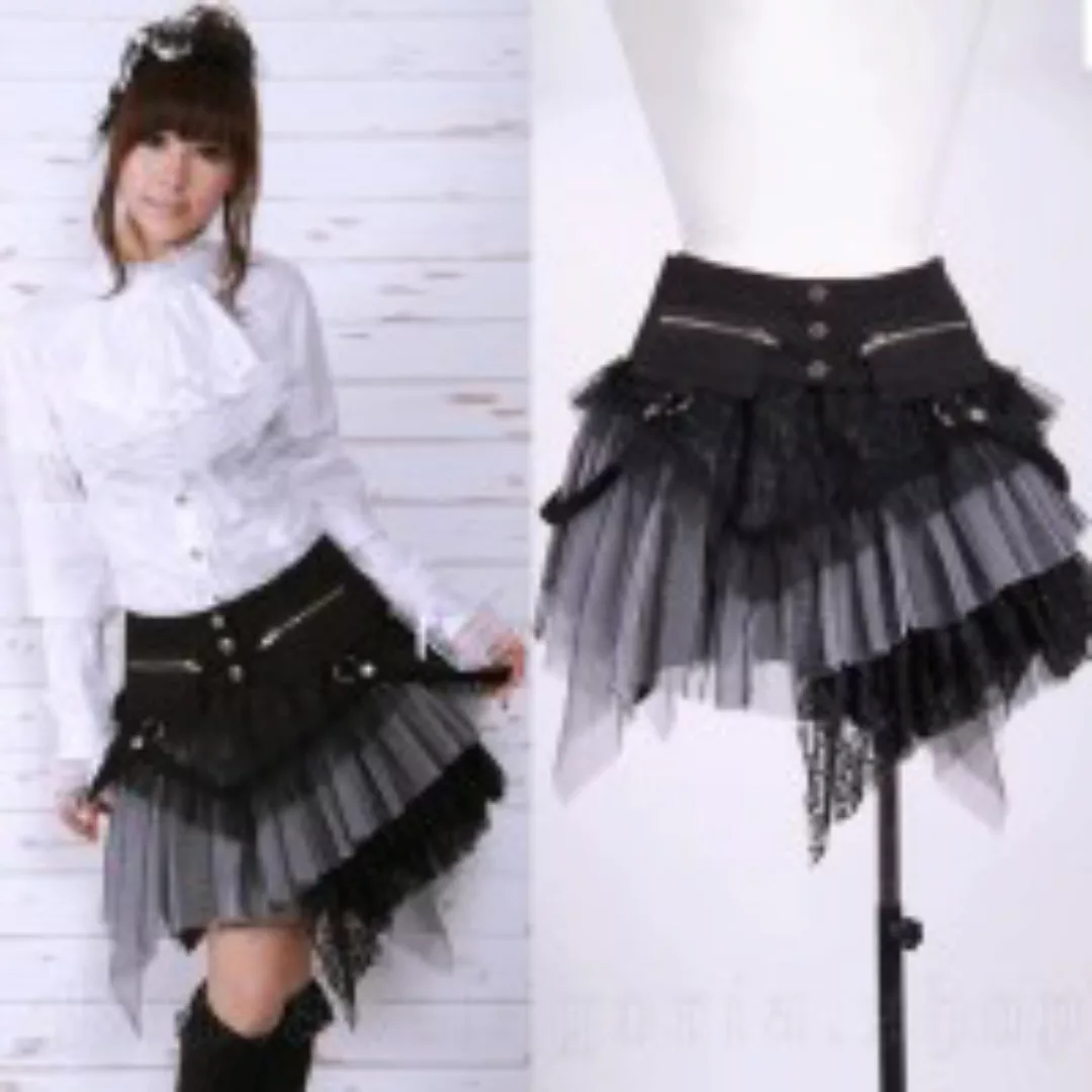 Gothic-Lolita Minirock günstig online kaufen