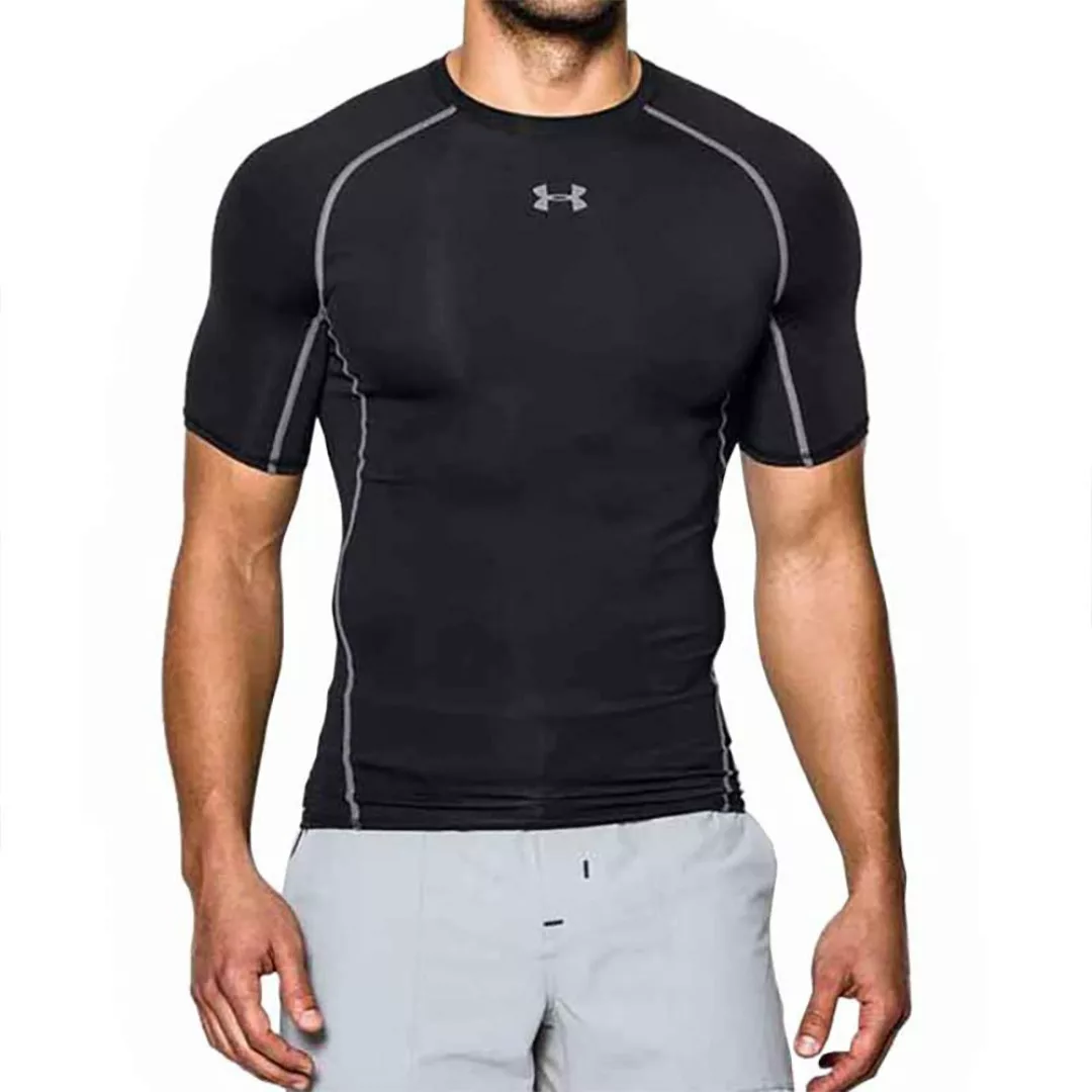 Under Armour Heat Gear Kurzärmeliges T-shirt S Black günstig online kaufen