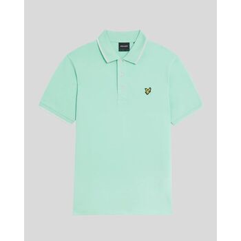 Lyle & Scott  T-Shirts & Poloshirts SP1524VOG TIPPED POLO-X744 AQUAMARINE günstig online kaufen