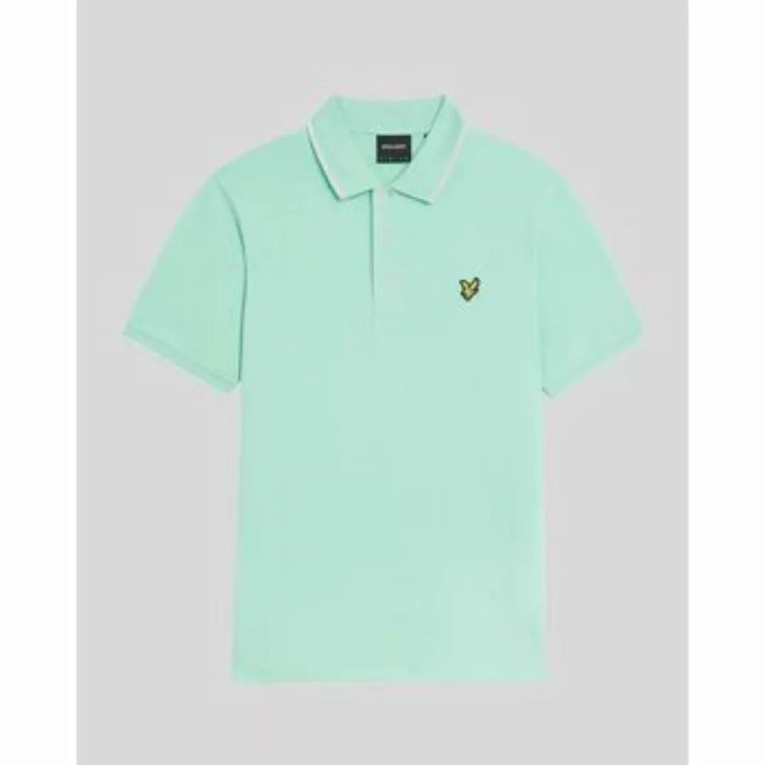 Lyle & Scott  T-Shirts & Poloshirts SP1524VOG TIPPED POLO-X744 AQUAMARINE günstig online kaufen