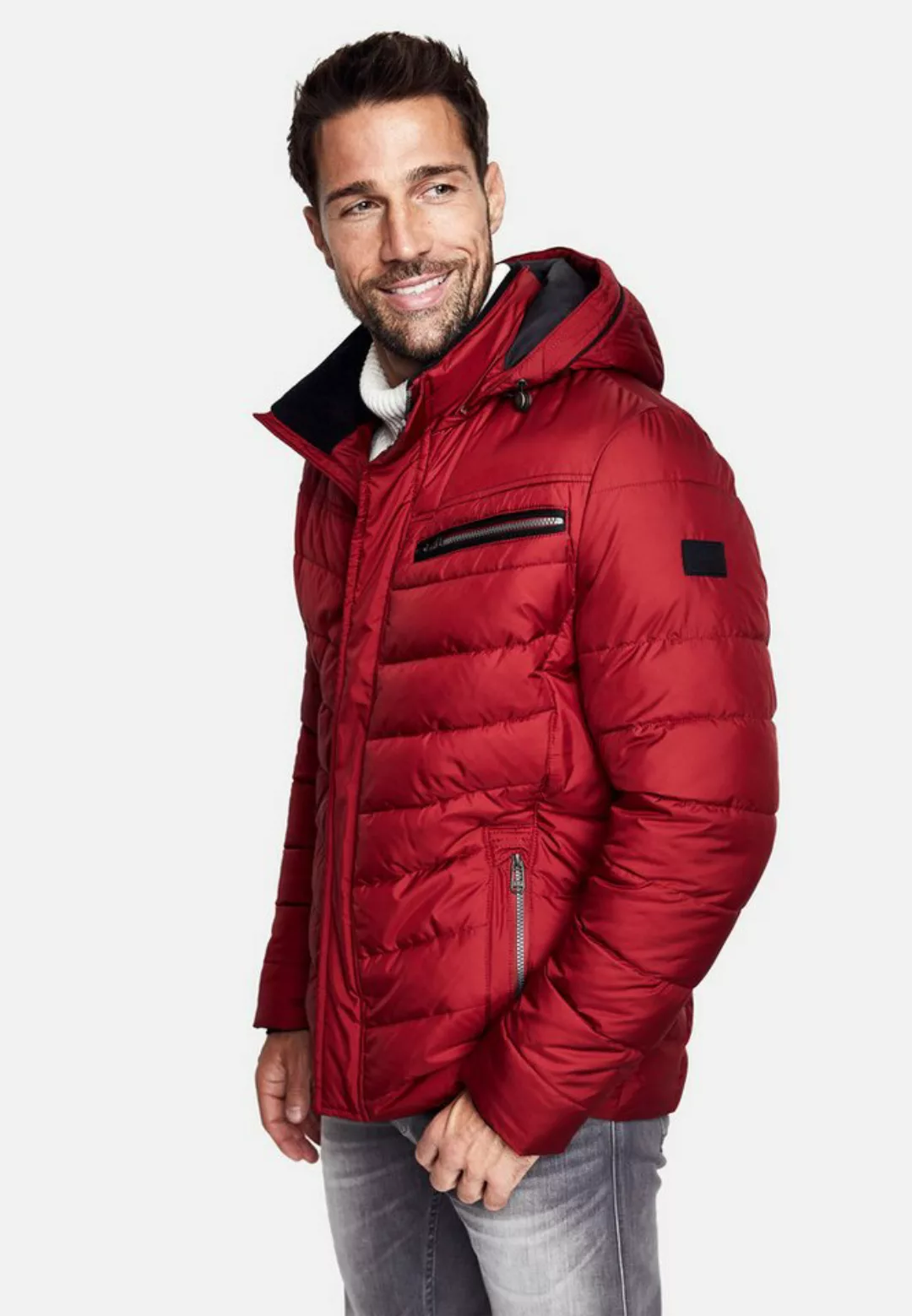 New Canadian Steppjacke Stepp-Jacke mit abnehmbarer Kapuze günstig online kaufen