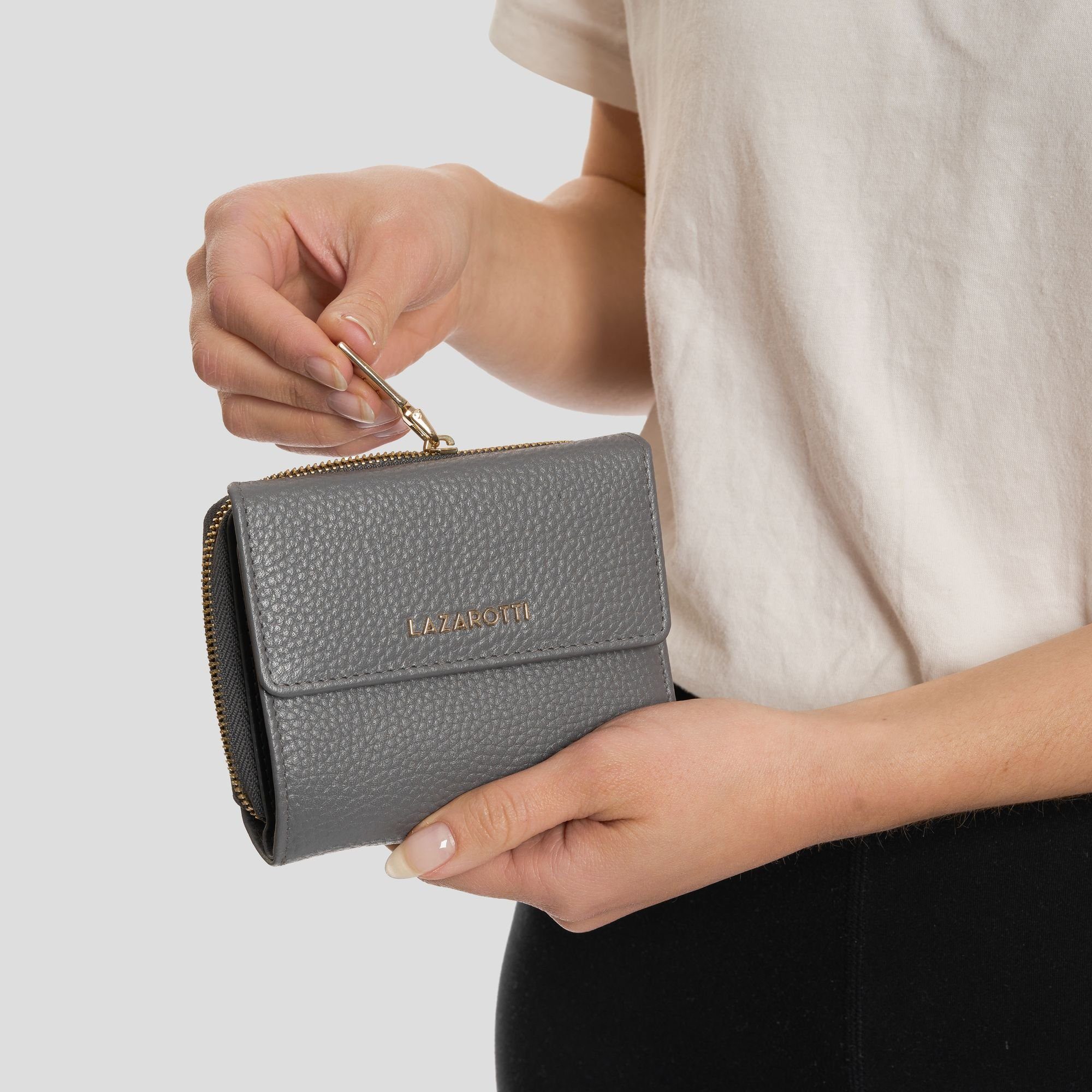 Lazarotti Geldbörse Bologna Leather, Leder günstig online kaufen