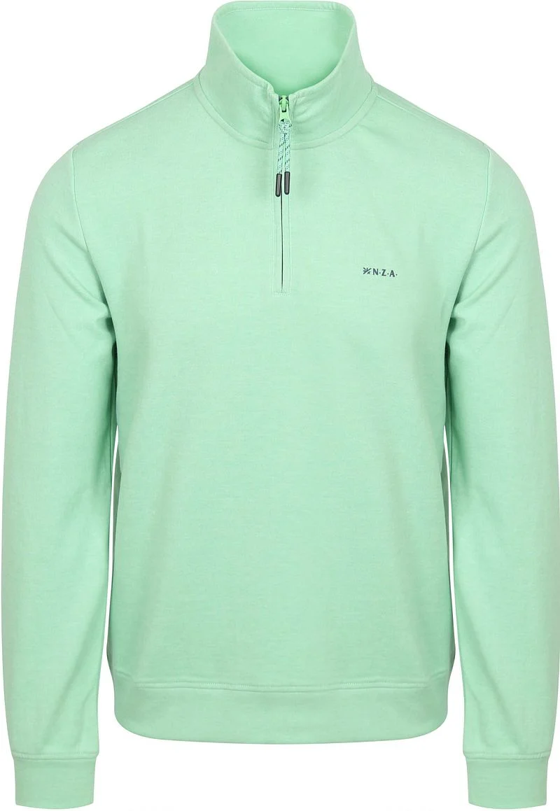 NZA Sweatshirt Halfzip Cesar Jade Green - Größe XL günstig online kaufen