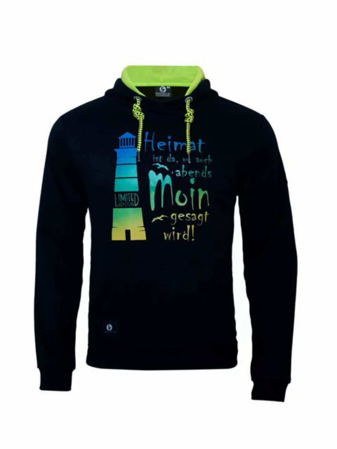 Schietwetter Kapuzenpullover Unisex, Herren Hoodie "Leuchtturm günstig online kaufen