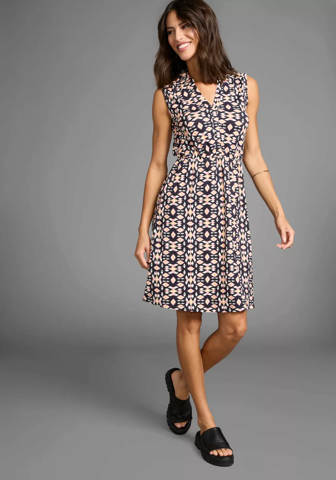 Laura Scott Sommerkleid, mit klassischem Kragen günstig online kaufen