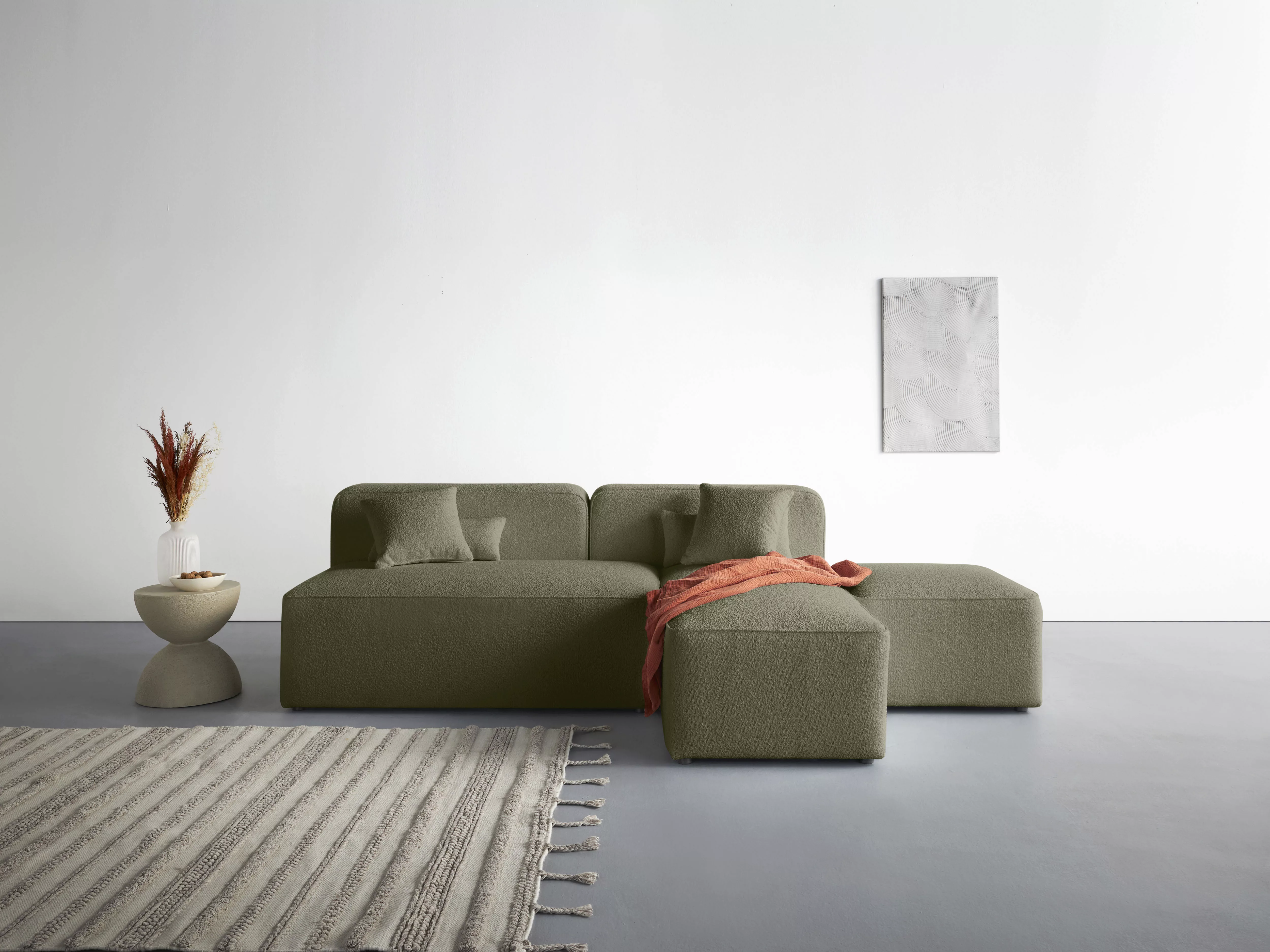 andas Ecksofa "Sundstrup L-Form", Modulserie, individuelle Zusammenstellung günstig online kaufen