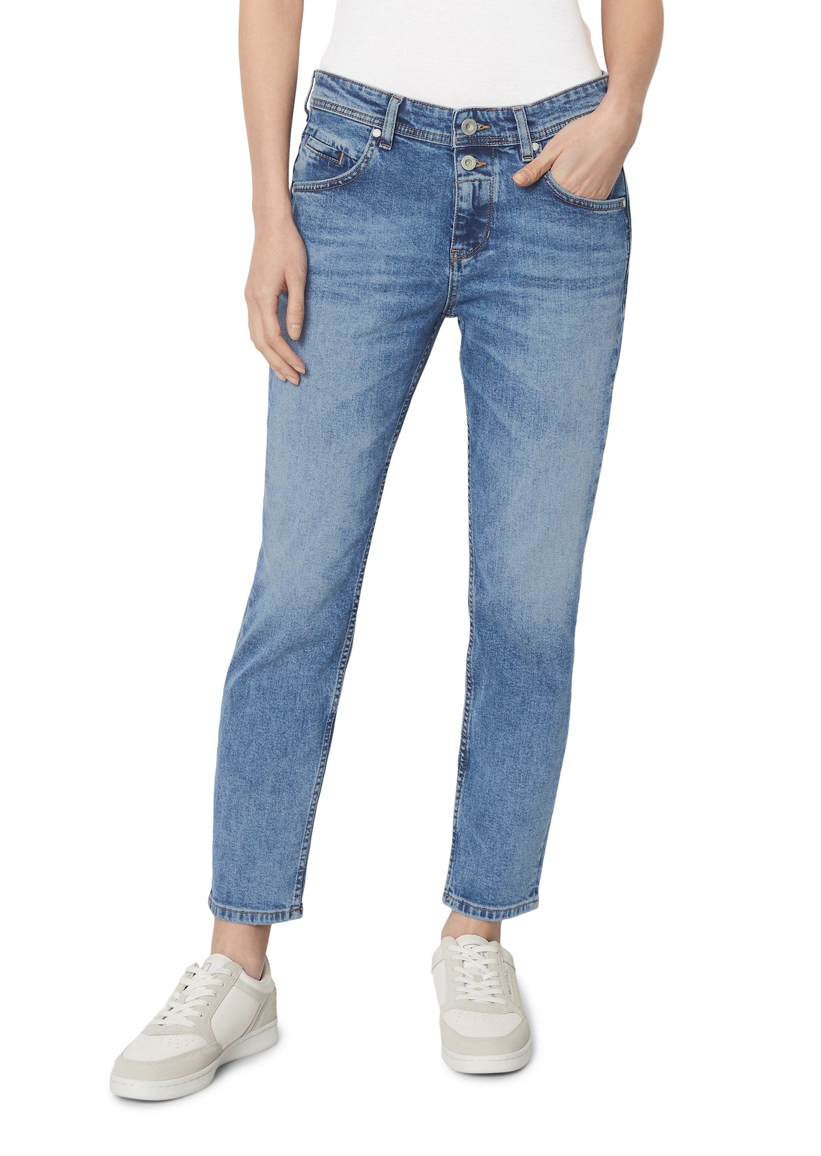 Marc OPolo Boyfriend-Jeans "aus Bio-Baumwoll-Mix" günstig online kaufen
