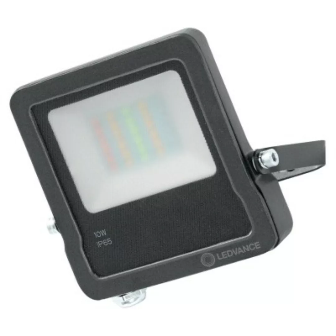 LEDVANCE SMART+ LED FLOOD 10 W Wandstrahler RGBW WiFi 15,2 cm Aluminium Dun günstig online kaufen