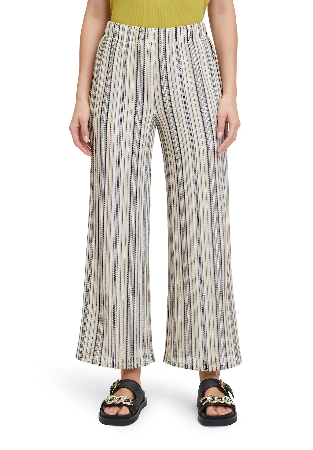 Cartoon Stoffhose "Cartoon Damen Casual-Hose mit elastischem Bund", Materia günstig online kaufen