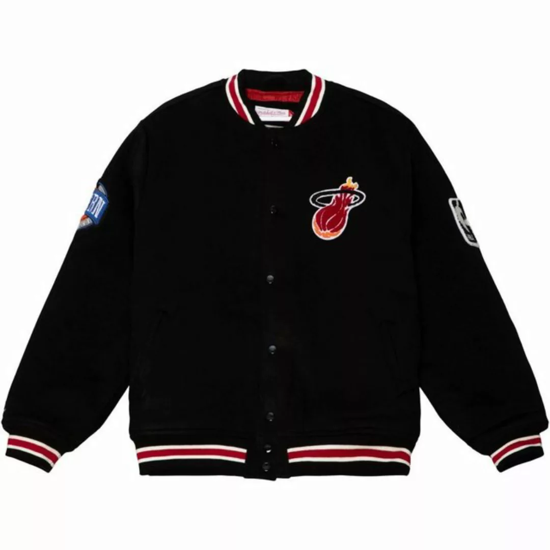 Mitchell & Ness Collegejacke HWC Heavyweight Wool Varsity Miami Heat günstig online kaufen