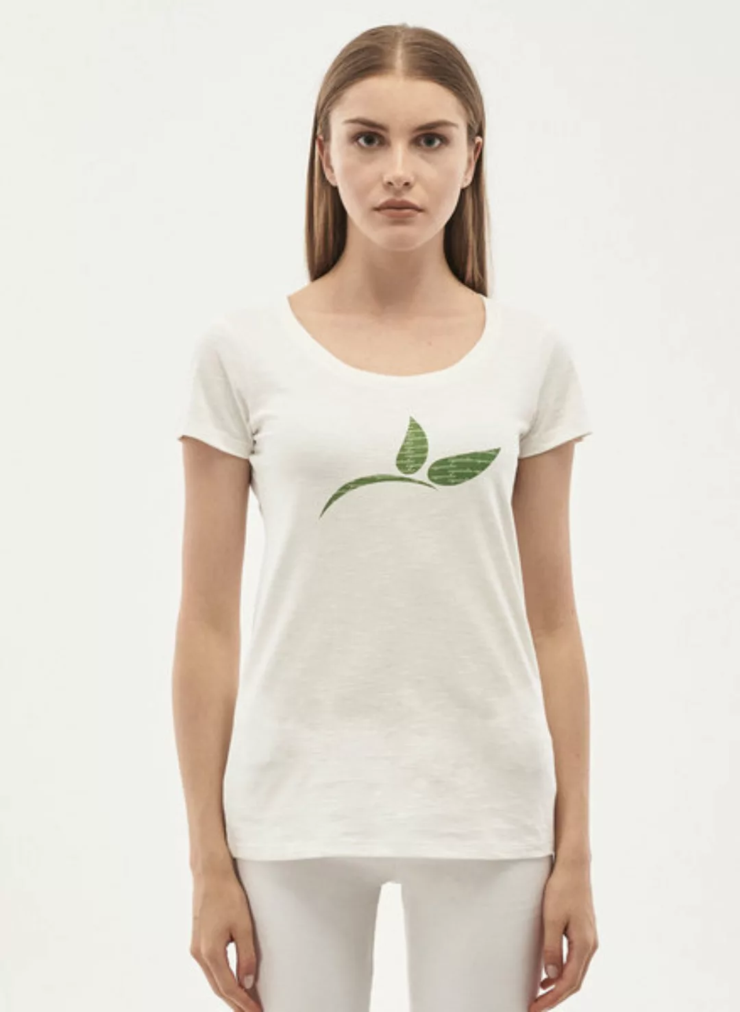 T-shirt Aus Bio-baumwolle Mit Logo-print günstig online kaufen