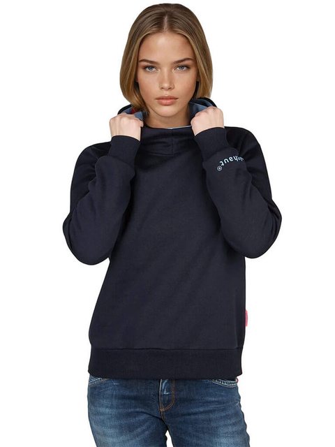 salzhaut Kapuzenpullover Damen Hoodie Talken Unifarben - Pullover mit Kapuz günstig online kaufen