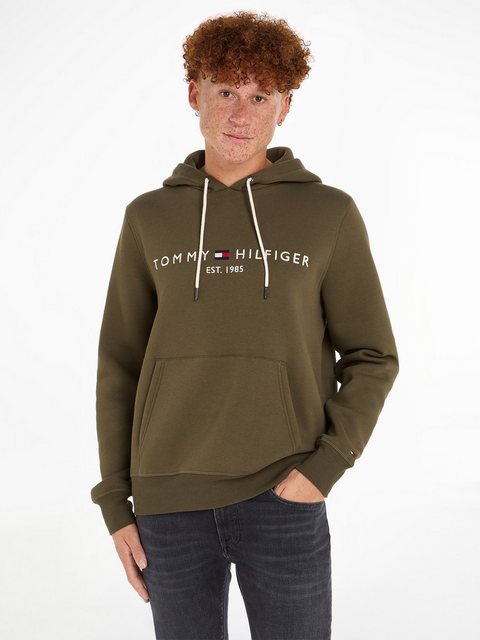 Tommy Hilfiger Kapuzensweatshirt TOMMY LOGO HOODY mit Kapuze und Kängurutas günstig online kaufen