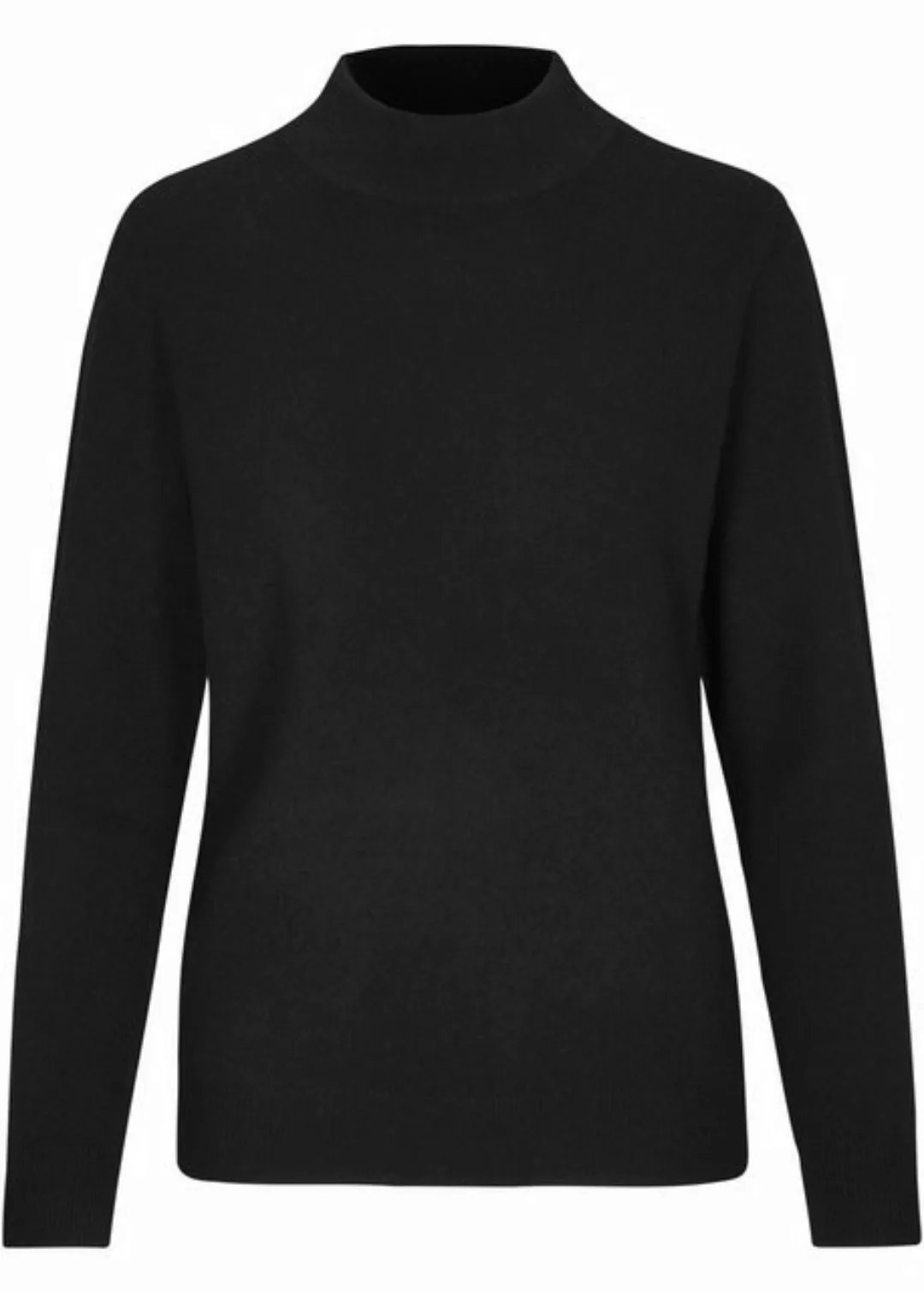 Clarina Strickpullover Kaschmir Stehkragenpullover günstig online kaufen