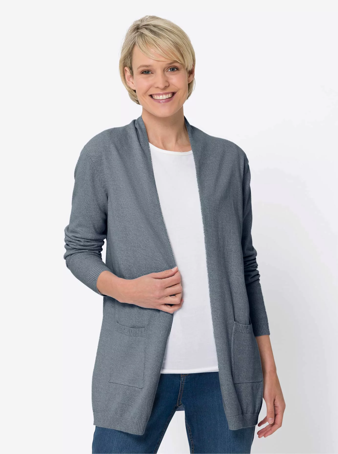 Classic Basics Longstrickjacke günstig online kaufen