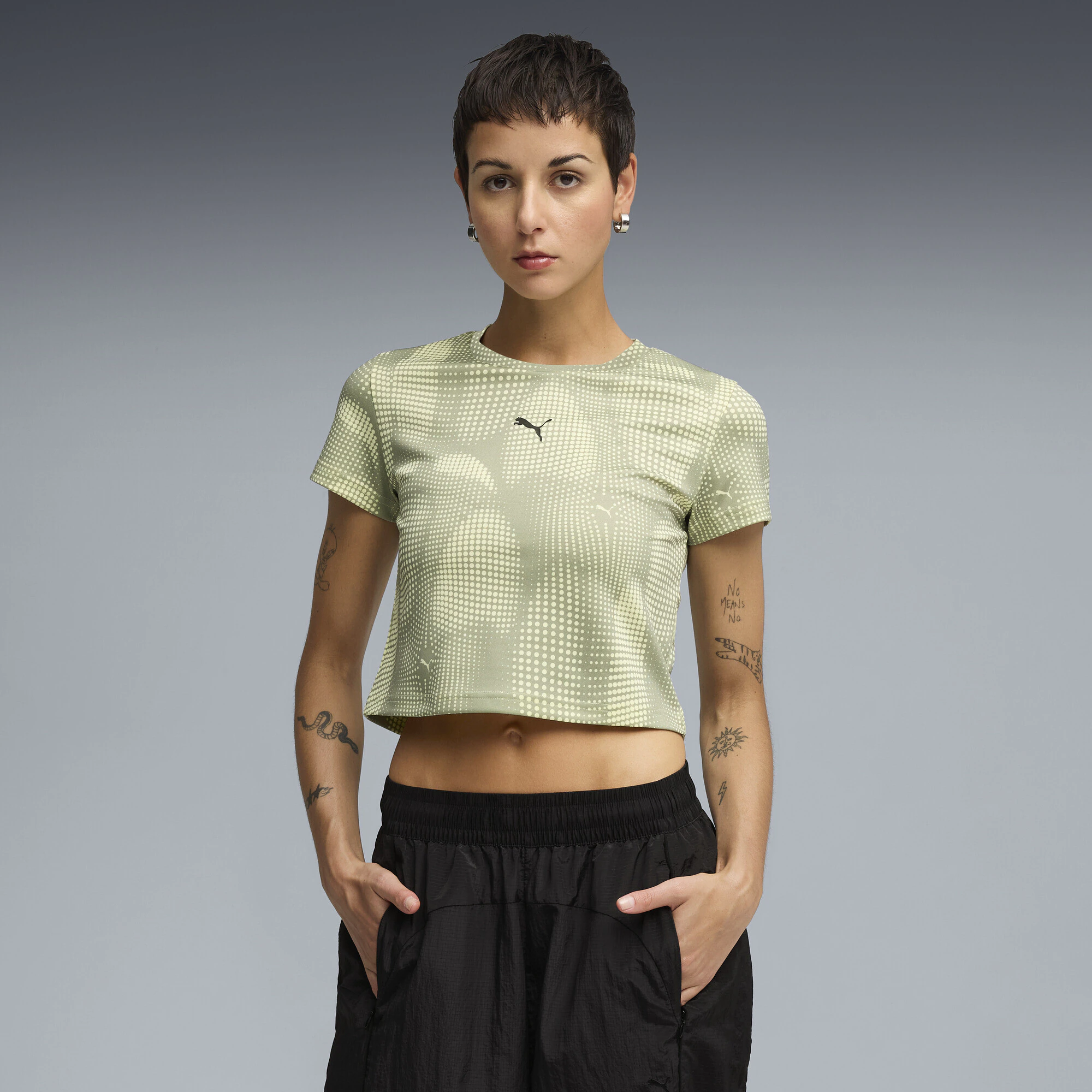 PUMA T-Shirt "DARE TO Allover-Print T-Shirt Damen" günstig online kaufen