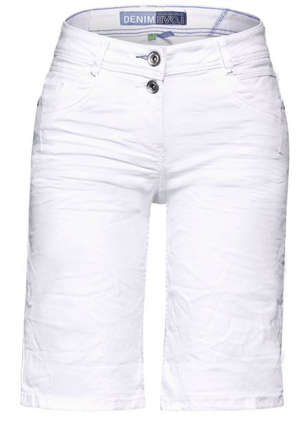 Cecil Dehnbund-Hose Style Scarlett Shorts White günstig online kaufen