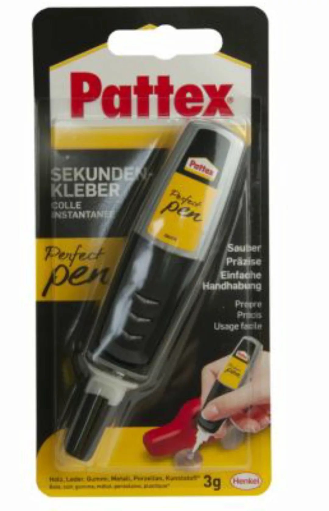 Staedtler Sekundenkleber (Büro, Basteln) Pattex Perfect Pen schwarz günstig online kaufen