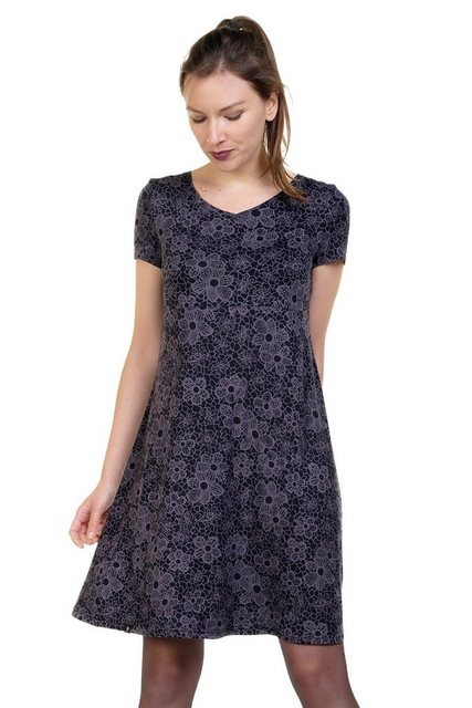 3Elfen A-Linien-Kleid Lillie Kleid kurzarm A Linien Sommerkleid by 3Elfen günstig online kaufen