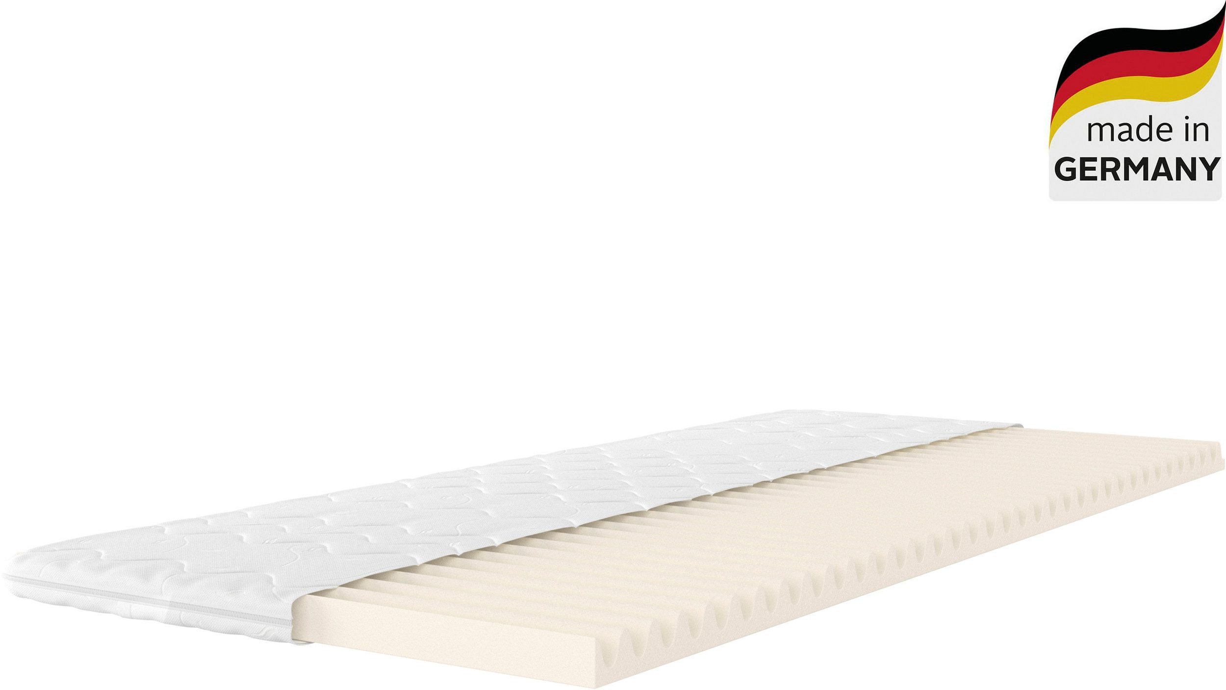 my home Topper "Sandy, Topper 90x200 cm,180x200 cm", (1 St.), Matratze, Box günstig online kaufen