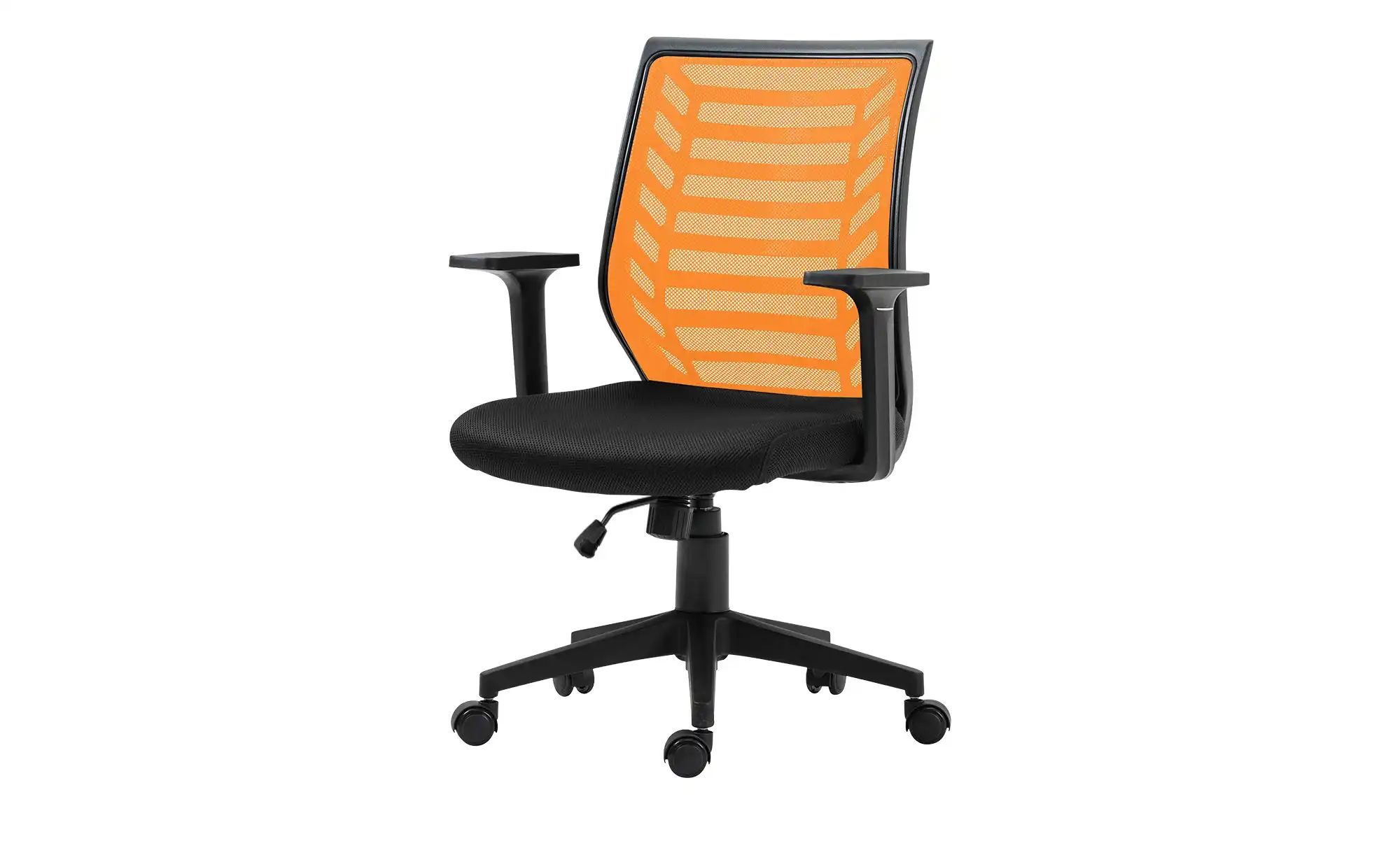 Bürodrehstuhl  Frieda ¦ orange ¦ Maße (cm): B: 61 H: 99,5 T: 59.0 Stühle > günstig online kaufen