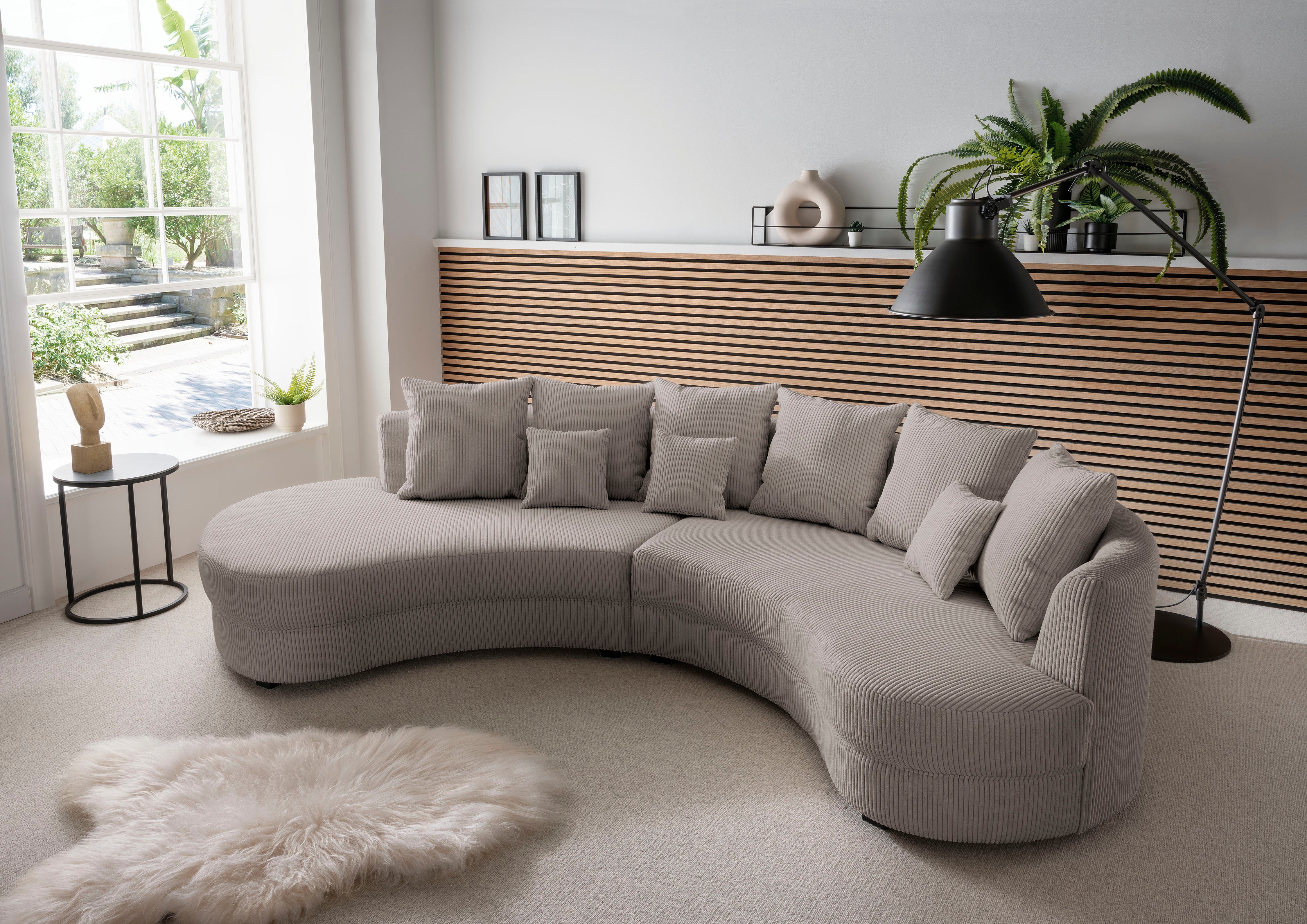 INOSIGN Ecksofa "Limoncello organische Formensprache, L-Form", ergonomische günstig online kaufen