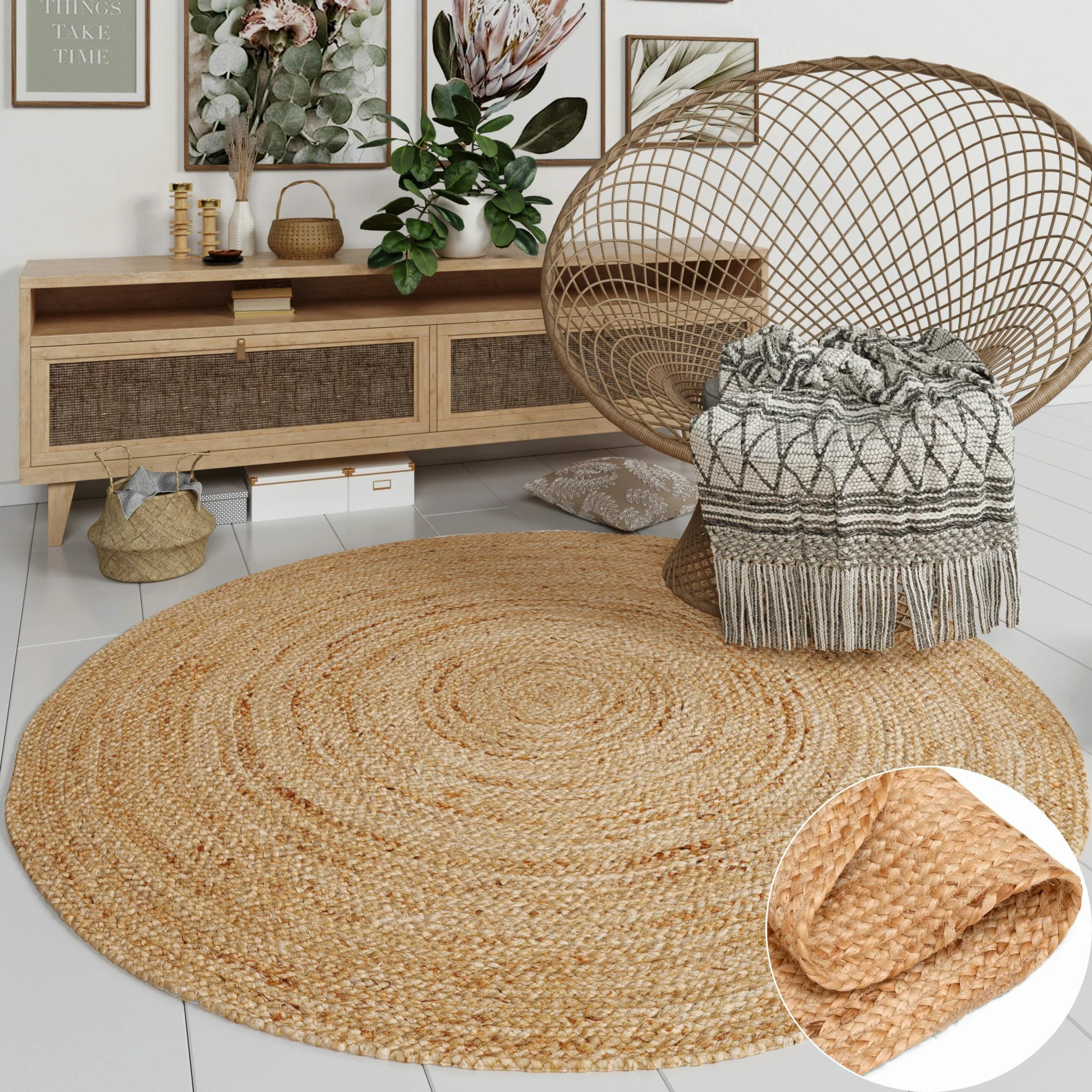 Wohnando Teppich MY-RUG Teppich Nitin, aus günstig online kaufen