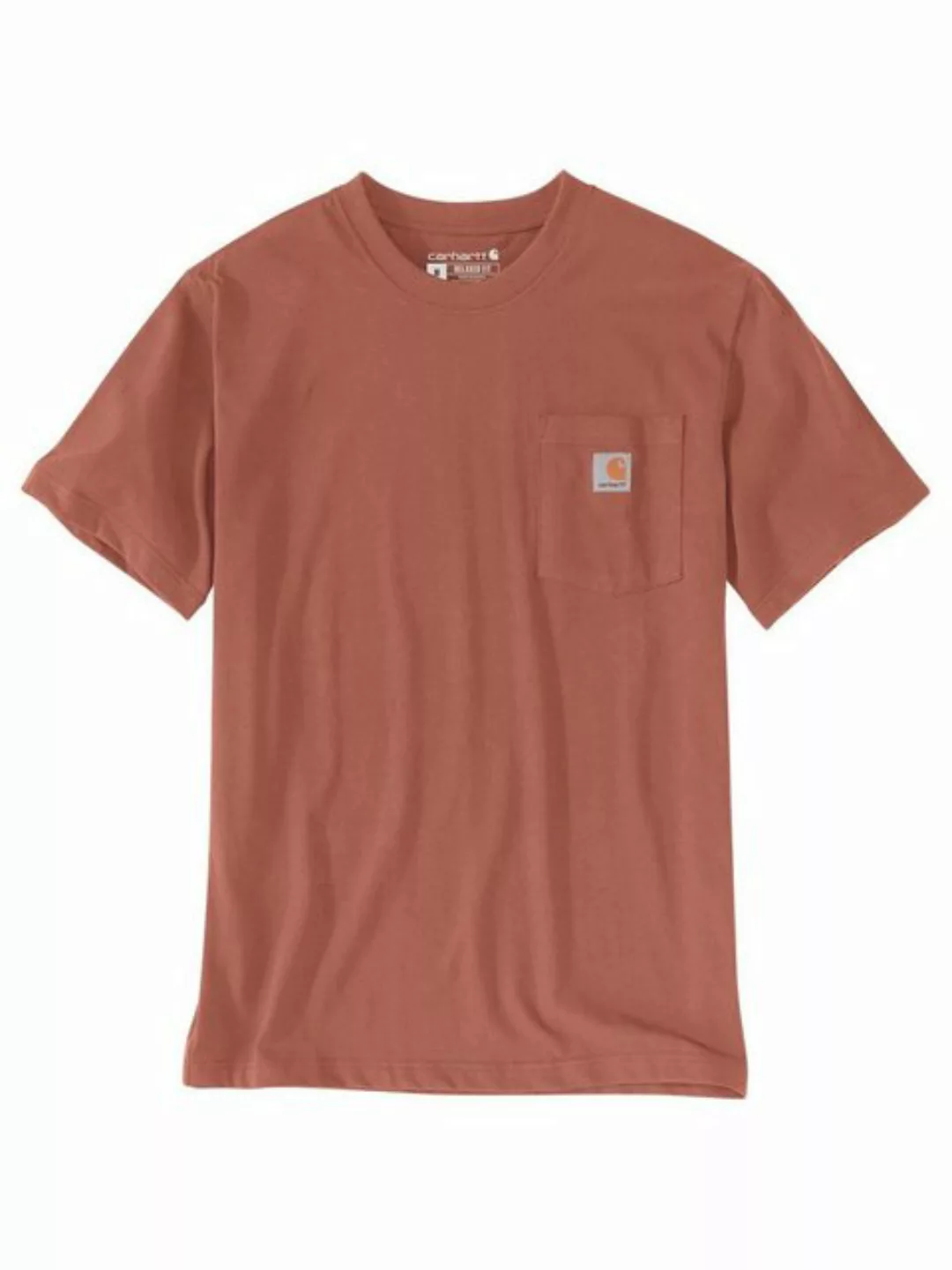 Carhartt T-Shirt Carhartt Pocket T-Shirt terrakotta günstig online kaufen