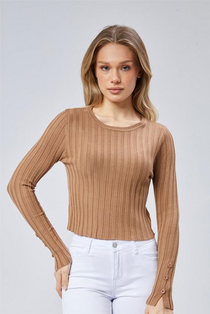 HomeStore Strickpullover Kurzes Stricktop, Größe UK, V-Ausschnitt, E-Commer günstig online kaufen