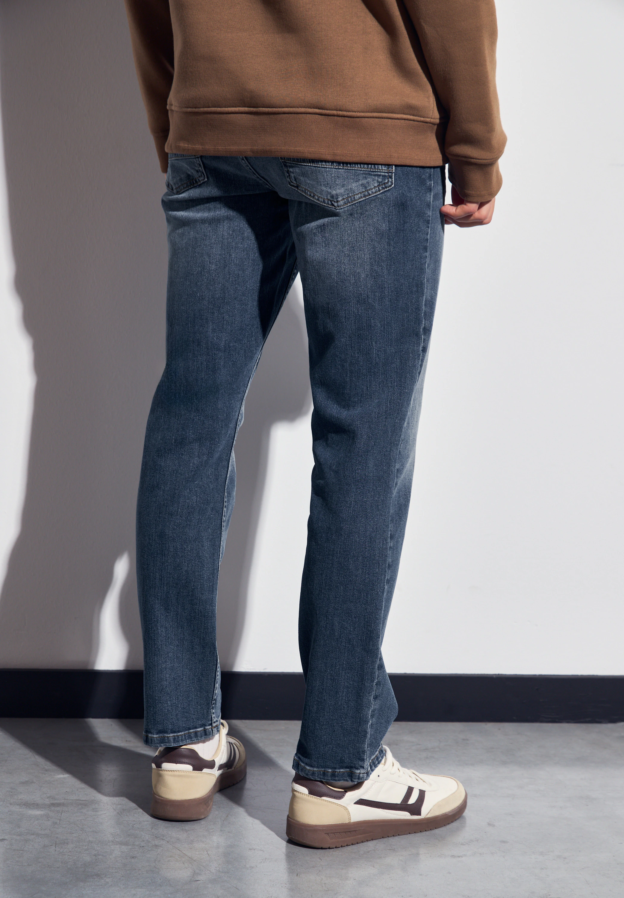 STREET ONE MEN Regular-fit-Jeans, aus Baumwolle mit Stretchanteil günstig online kaufen