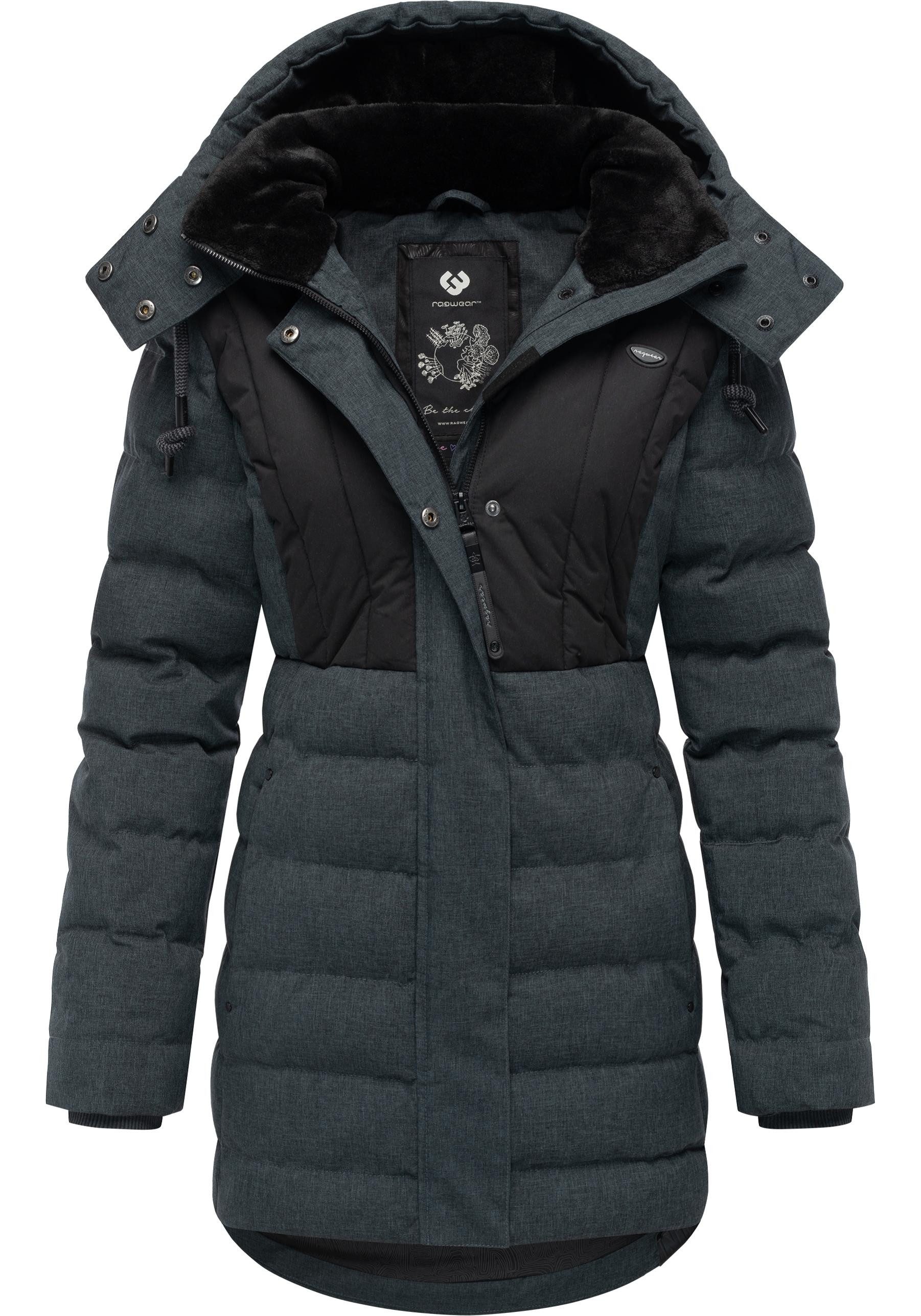 Ragwear Winterjacke Ashanta Block Wasserdichter gesteppter günstig online kaufen